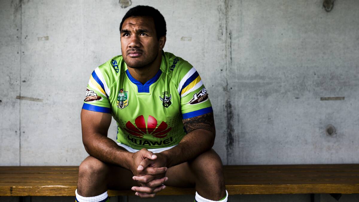 NEW SIGNING: Former Canberra Raiders player Jeff Lima will pull on the boots for the Roos next season. Photo: Jamila Toderas