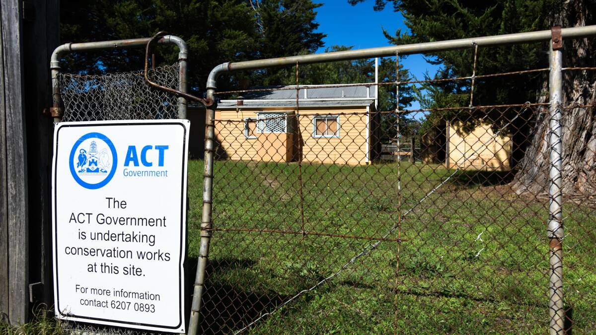 Oaks Estate has had its application for heritage listing knocked back by the ACT Heritage Council. Photo: Finbar O'Mallon