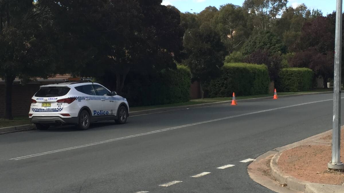 The stabbing happened on Southwell Road in Queanbeyan during the violent rampage earlier this month that left 29-year-old Zeeshan Akbar dead. Photo: Fairfax Media