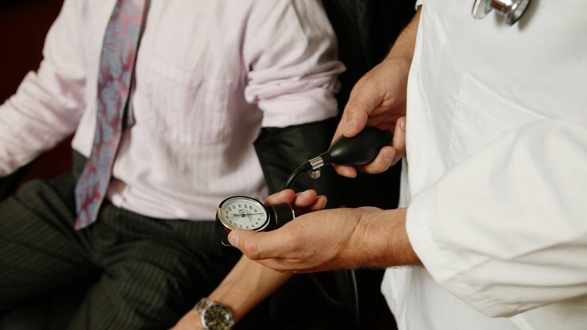 Australia’s Biggest Blood Pressure Check: One in three participants were found to have high blood pressure. Photo: Andrew Quilty.