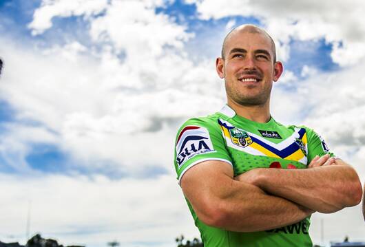HE'S BACK: Former Raiders captain Terry Campese in 2014. He is coming back to Queanbeyan to coach the Blues. Photo: Rohan Thomson.