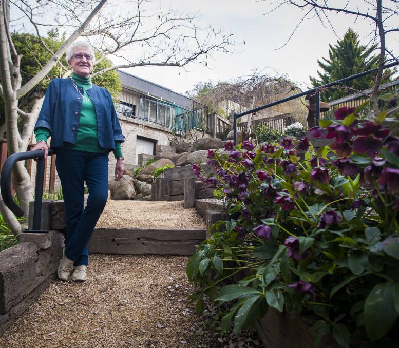GARDENING GURU: Ursula Reid is opening her Thorpe Avenue garden up to the public as a way of commemorating her late husband Keith. The event will also raise money for a worthy cause. Photo: Elesa Kurtz.