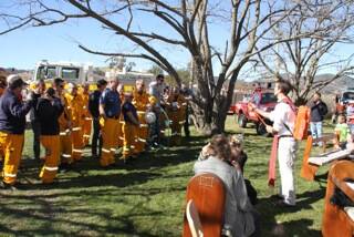 Blessing of the Rural Fire Service fire brigade fleets was held over the weekend.