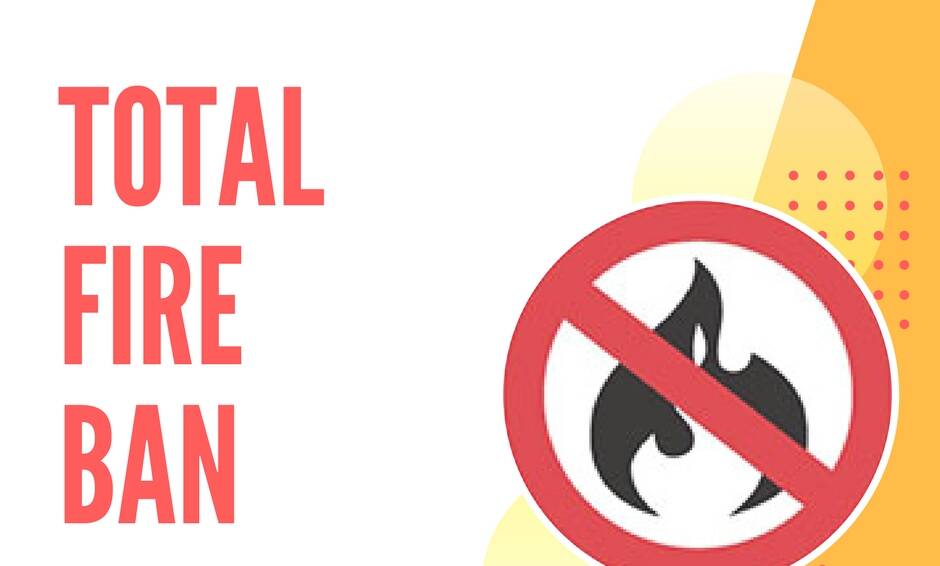 Total Fire Ban in place for Queanbeyan and region on Saturday