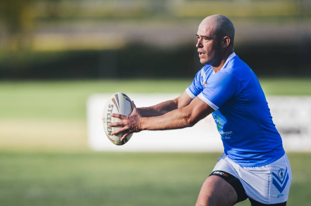 Queanbeyan Blues captain-coach Terry Campese doesn't like Sundays. Photo: Rohan Thomson