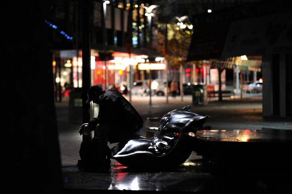 HOMELESS: The stereotypical homeless scenario doesn't apply to everybody. Photo: Karleen Minney.