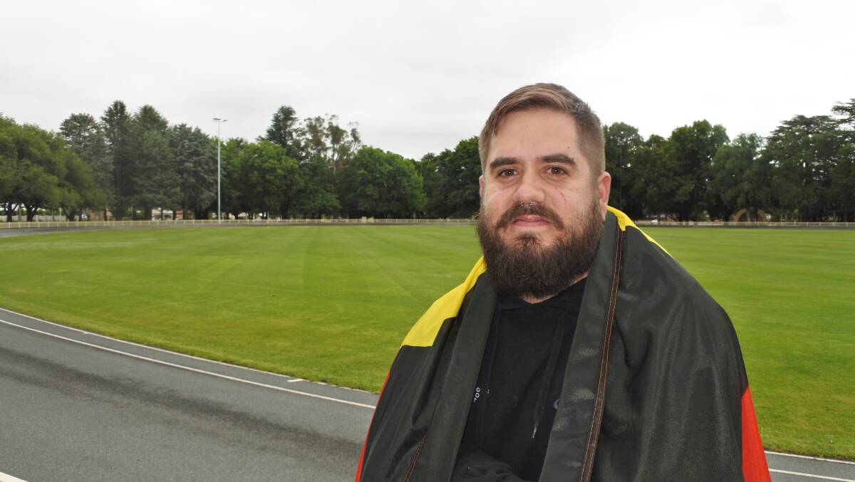 INDIGENOUS MARATHON PROJECT: Long-distance running changed Aaron West's life. Photo: James Hall.