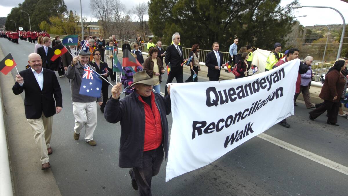RECONCILIATION WALK: Previous years have attracted 1000 people to take part in the march. Photo: Elesa Kurtz.