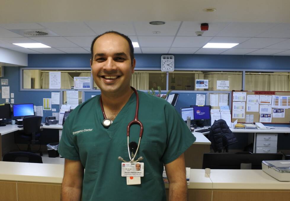 Dr Imran Syed is part of the team improving Queanbeyan emergency department.