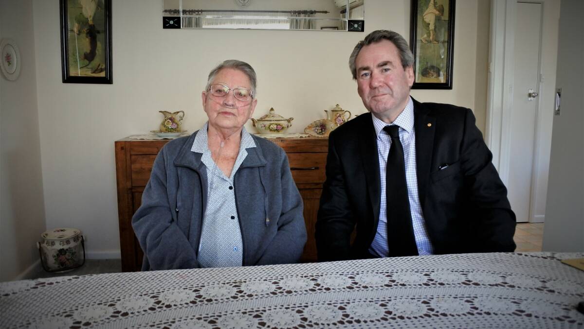 Yvonne Cuschieri and Paul Walshe want to see action now on Queanbeyan's respite centre. Photo: Elliot Williams
