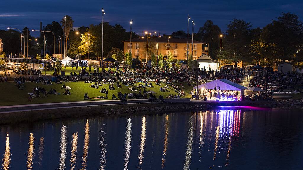 The Queen Elizabeth II Park has attracted major events which utilise the amphitheatre and steps. Photo: Supplied