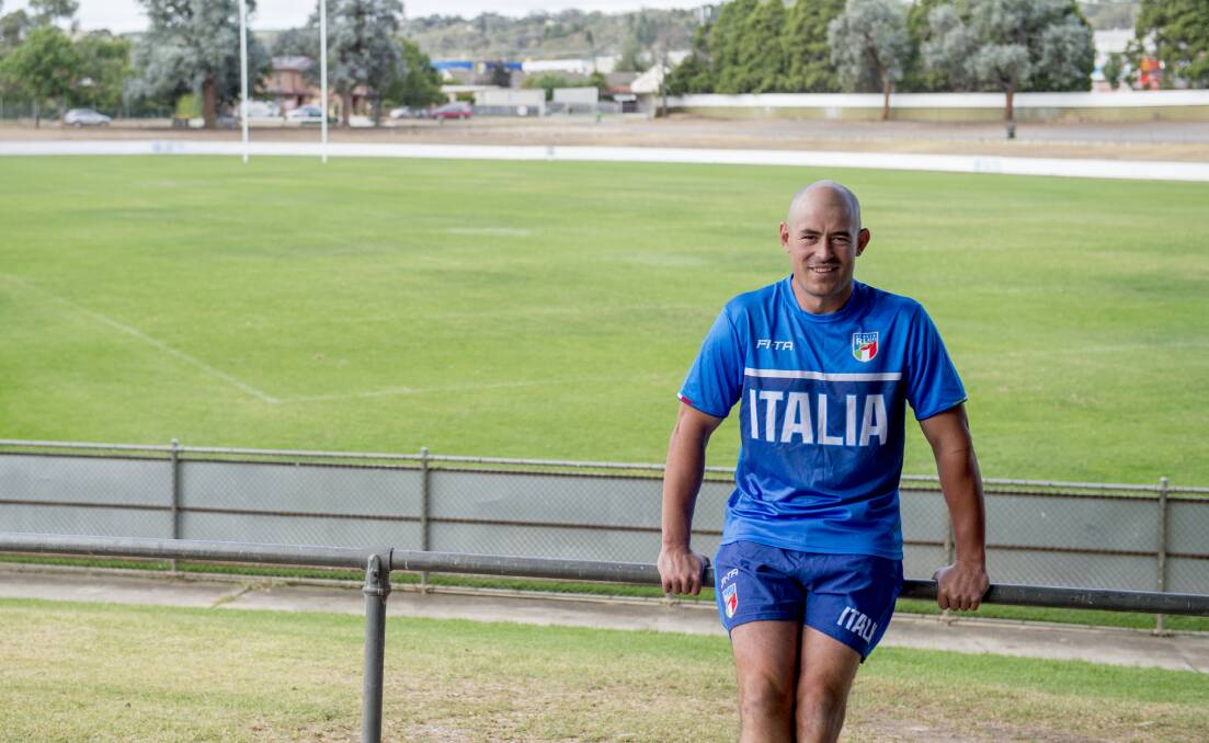 Former Raiders captain Terry Campese will play for Italy at the World Cup. Photo: Jay Cronan
