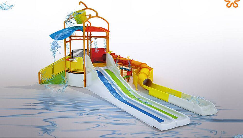 The proposed wet play area will hopefully be enjoyed by people of all ages and abilities. Photo: Supplied