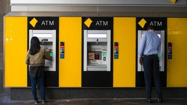 Matt Comyn, group executive, retail banking services, said Australians had complained for some time about being charged fees for using another bank's ATM. Photo: Louie Douvis