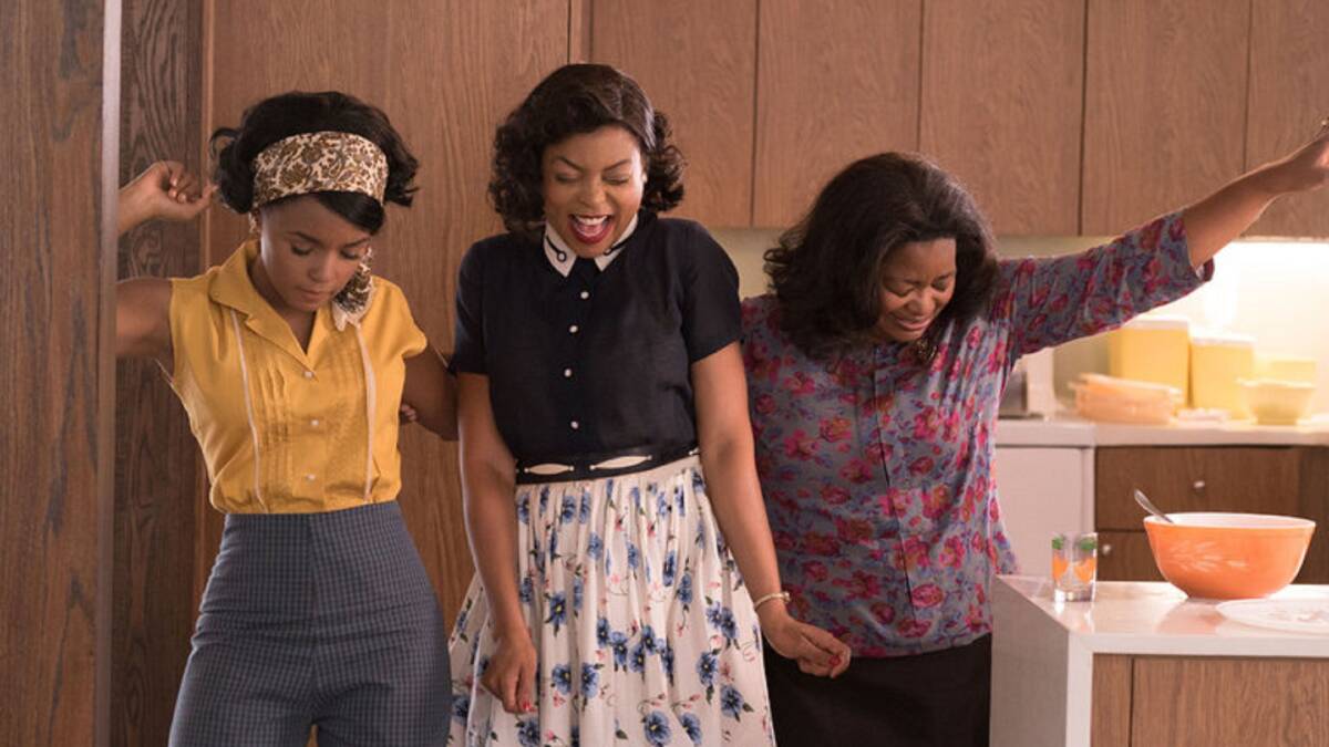 COUNT ME IN: Janelle Monáe, Taraji P. Henson and Octavia Spencer play ground-breaking mathematicians in Hidden Figures.