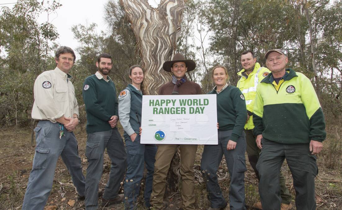GREEN HEROES: World Ranger Day is marked on July 31, and recognises the sacrifice and bravery of those who protect our environment. Photo: supplied.