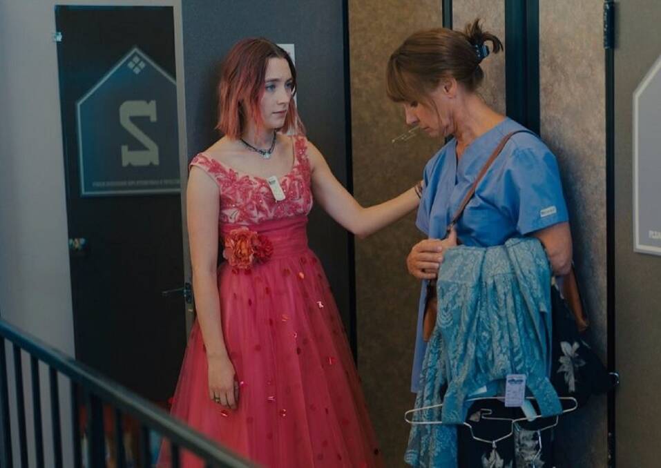 COMING OF AGE: Saoirse Ronan as the eponymous Lady Bird, who wrestles with life, love and, especially, her mother, played by Laurie Metcalf.