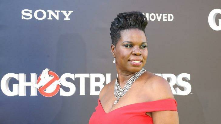 Leslie Jones, who temporarily left Twitter last month after being targeted by torrents of vile abuse, has been attacked on social media again. Photo: Michael Tran