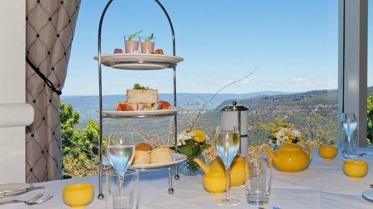 High tea at the Hydro Majestic, Medlow Bath. Photo: Supplied