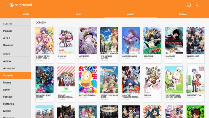 US company Crunchyroll also offers free anime streaming.
