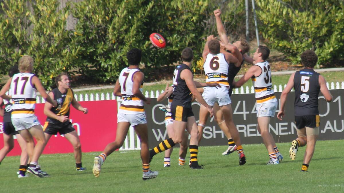 The Tigers' defence and execution was heavily exposed in their 50-point loss to Aspley. 						        			       Photo: Joshua Matic.