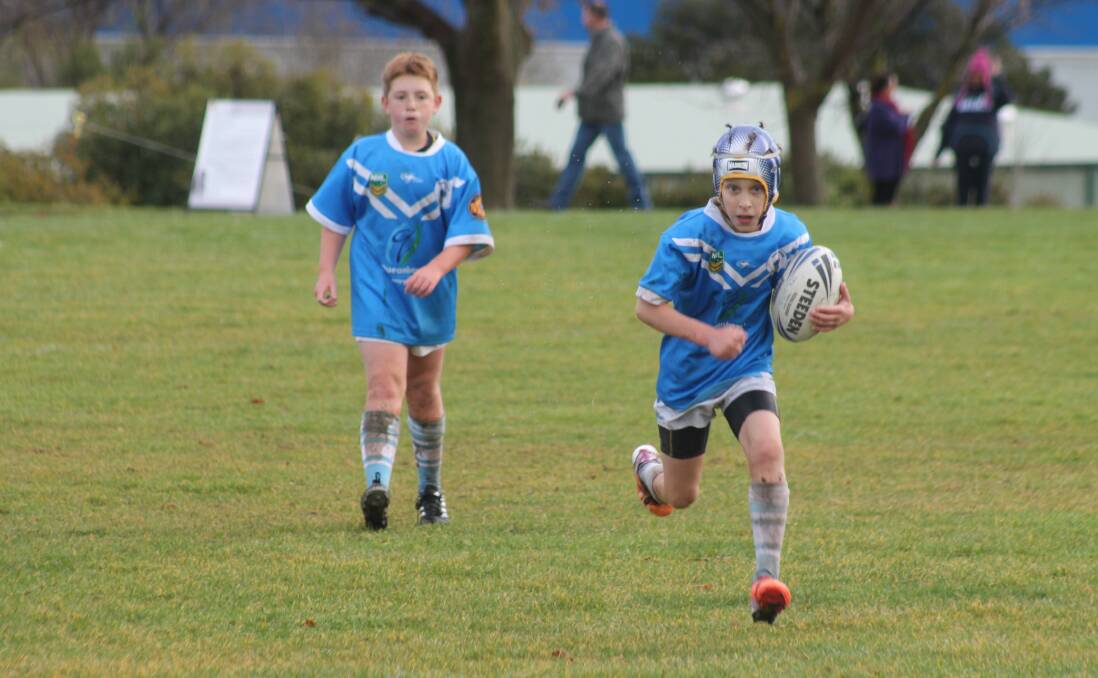 Highlights from round seven of the junior Canberra Region Rugby League with the Queanbeyan Blues under 10s and under 14s at Wright Park, Sunday, June 15.
