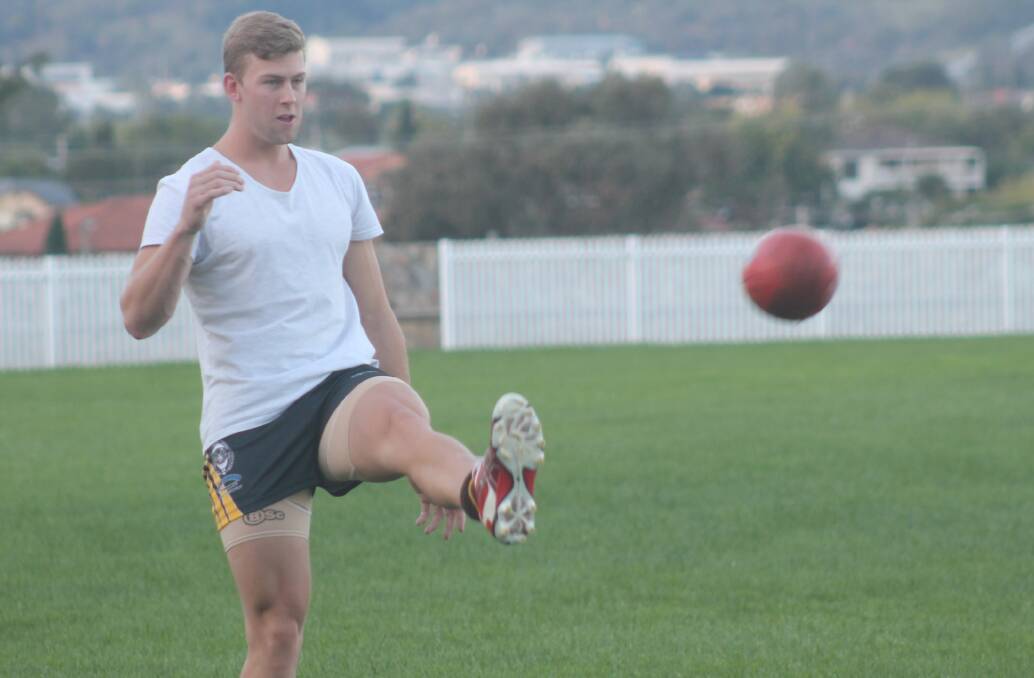 Stephen Camp is part of a finals-hungry pack of young guns at the Queanbeyan Tigers. Photo: Joshua Matic.