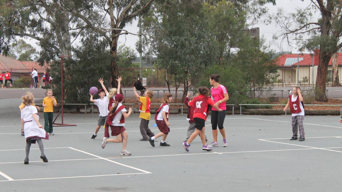 Gallery: Queanbeyan Public School netball clinic