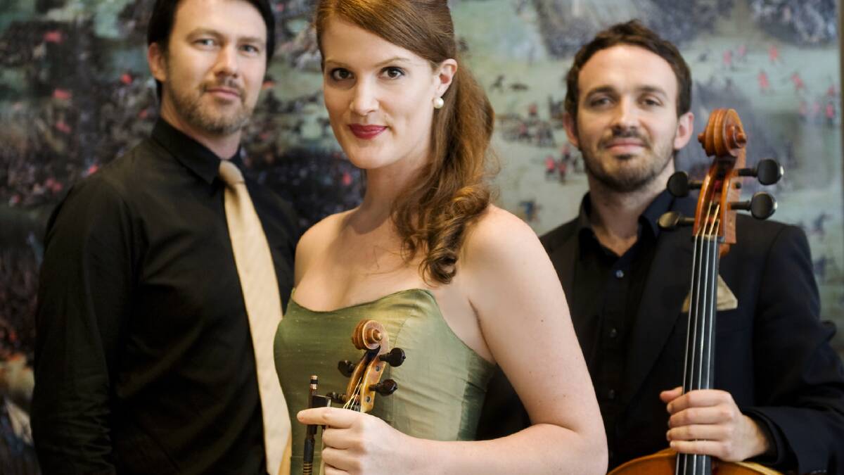 Benjamin Kopp (Piano), Emma Jardine (Violin) and Martin Smith (Cello) of Streeton Trio will perform a magical concert of works by Haydn, Sergei Rachmaninov and Elena Kats-Chernin at The Q.