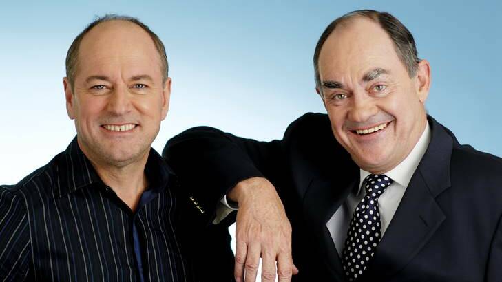 Ross Stevenson (left) and John Burns say there is plenty left in the tank as far as their on-air future is concerned.