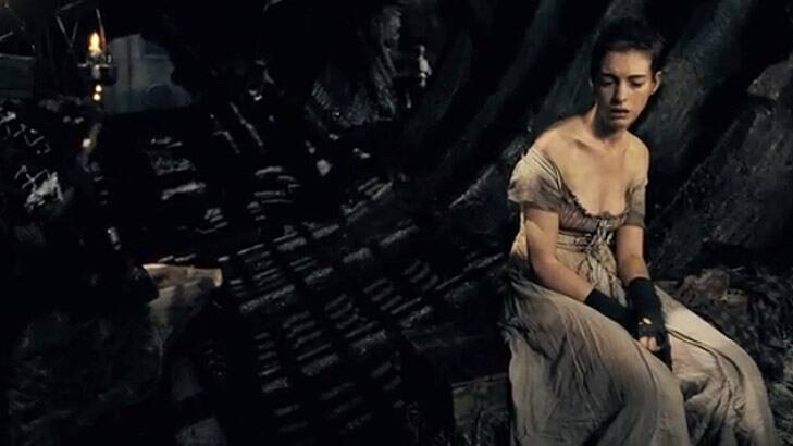 Physical deprivation: Anne Hathaway as Fantine in <i>Les Miserables</i>.