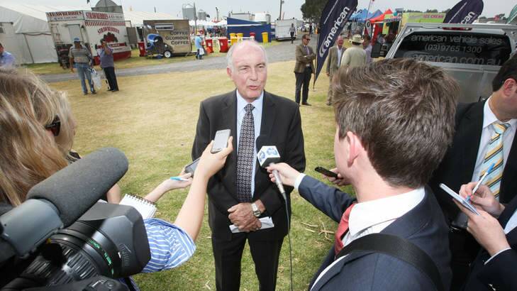 Tough decisions to be made: Transport Minister Warren Truss has admitted the government will need to crack down in order to achieve $2 billion in cost savings over the next three years Photo: Angela Milne