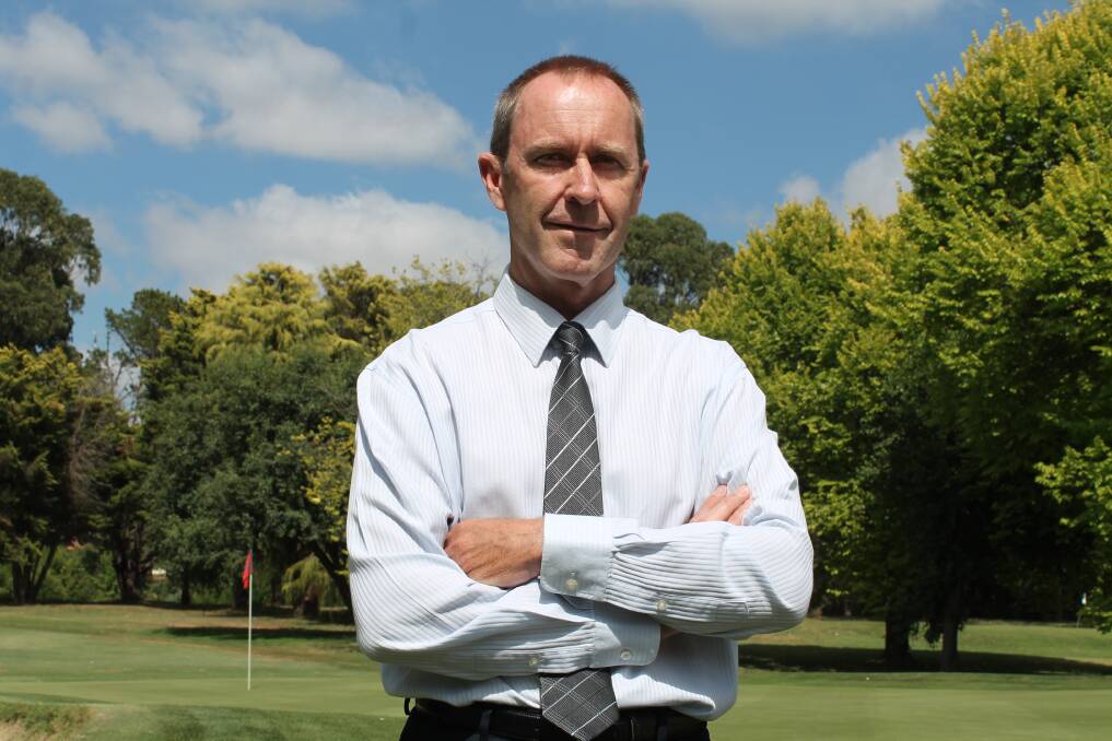 New Queanbeyan Golf Club CEO Jon Burrows. Photo: Andrew Johnston