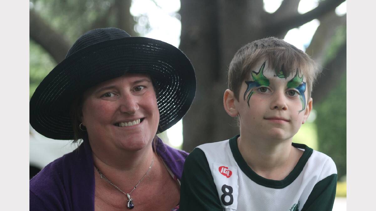 Roslyn and Ethan Starr. Photos: Andrew Johnston, Queanbeyan Age