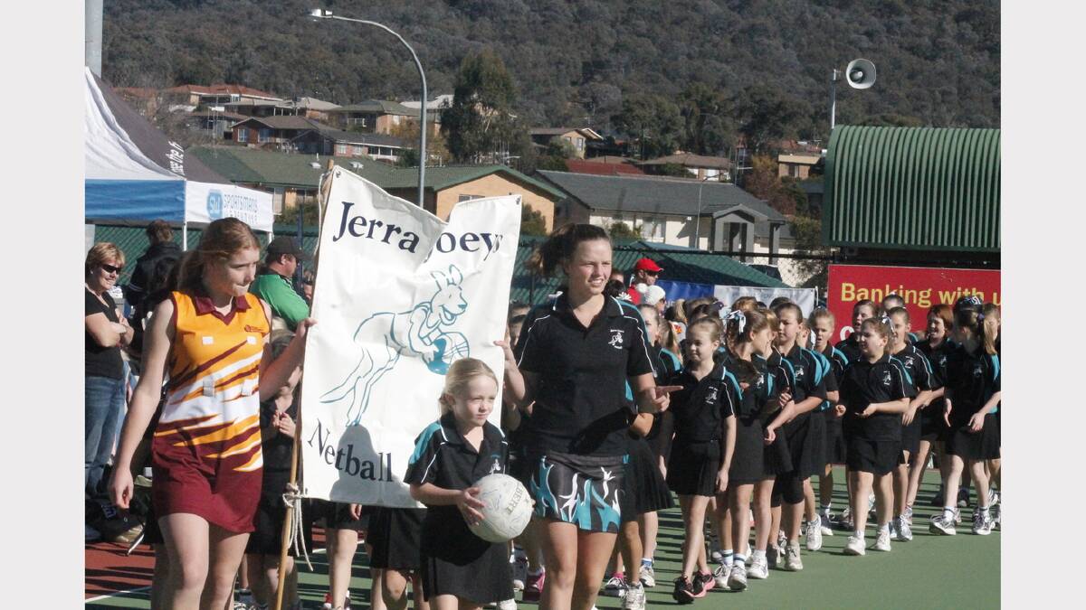 Coverage of the Queanbeyan Netball March Past was one of the Age's most read stories of 2013. Photos: Andrew Johnston