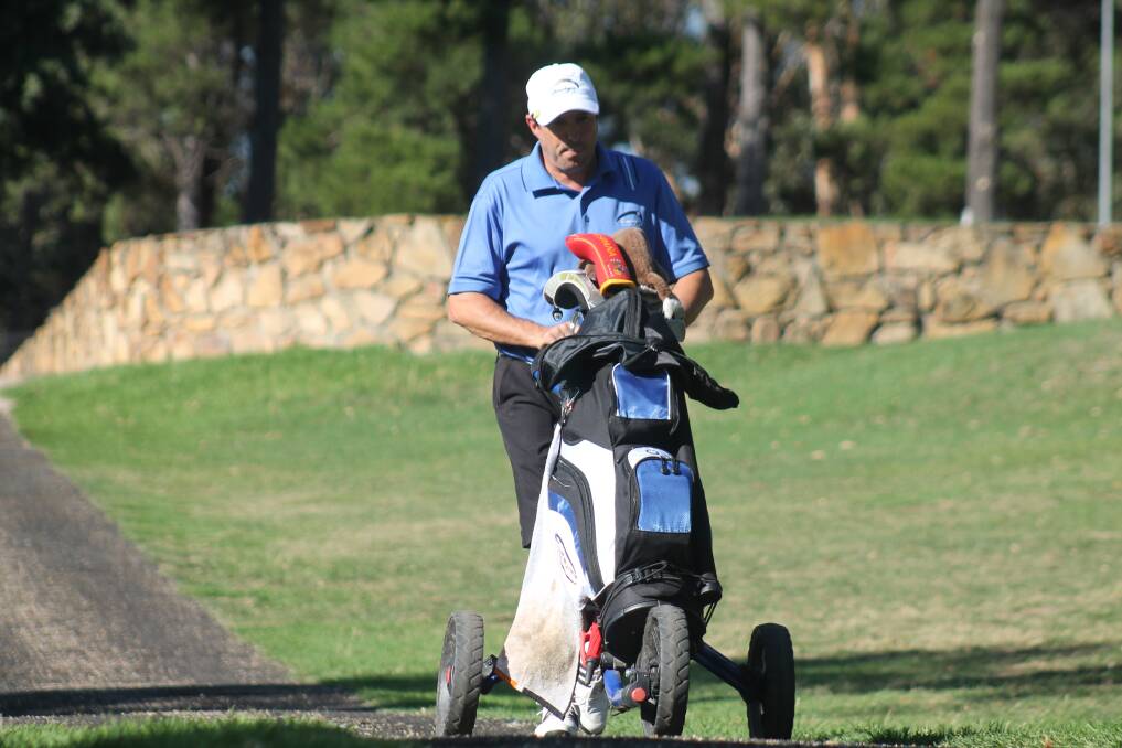 Queanbeyan golfer Harvey Escribano is looking forward to next Tuesday's Pro Am. Photo: Andrew Johnston