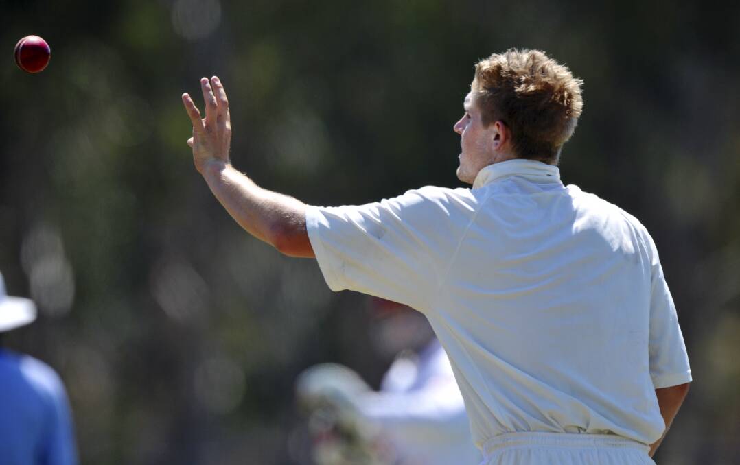 Queanbeyan's Sam Taylor says the club already has one eye on the upcoming Douglas Cup two-day finals. Photo: Canberra Times 