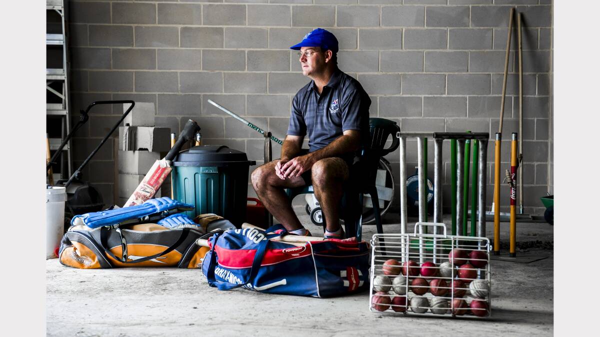 Michael Frost will play his 500th game of ACT Senior grade cricket this weekend. Photo: Rohan Thompson, Canberra Times