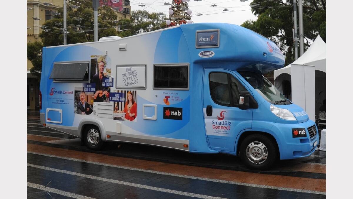 The Small Biz Bus will be offering local business owners some expert advice in Crawford St next Tuesday.