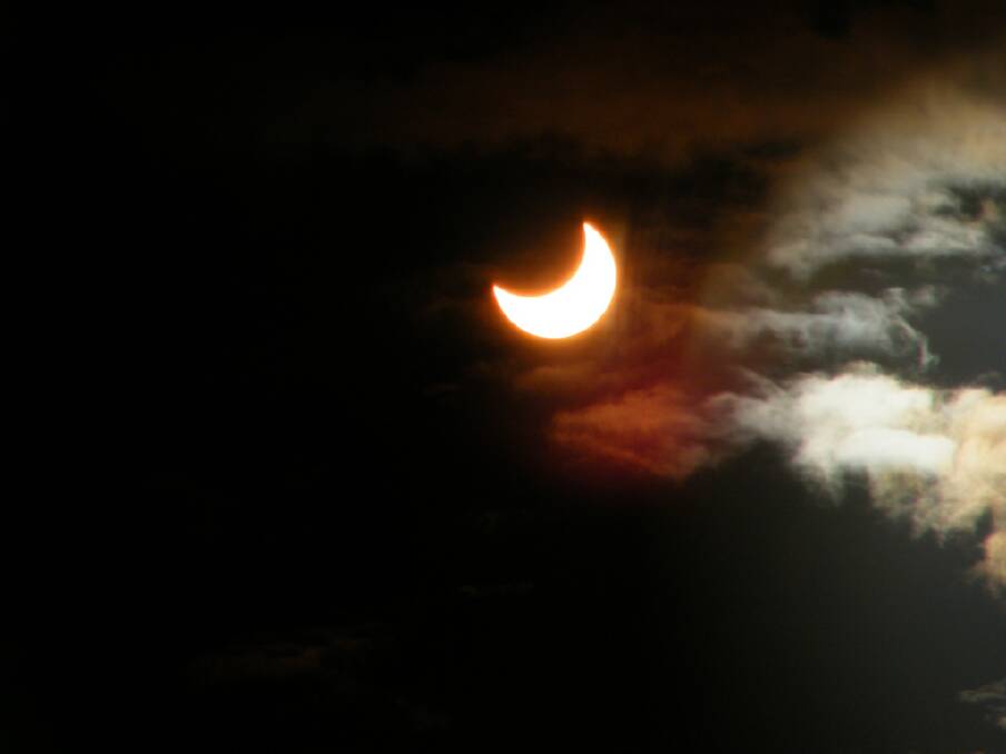Partial solar eclipse, Italy. Photo: David Paleino/Flickr