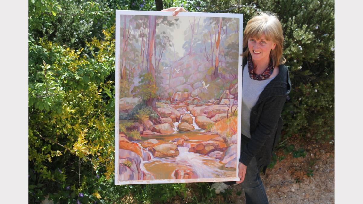 Jerrabomberra artist Jenny Sheppard constantly looks to the local rural landscapes for inspiration.  