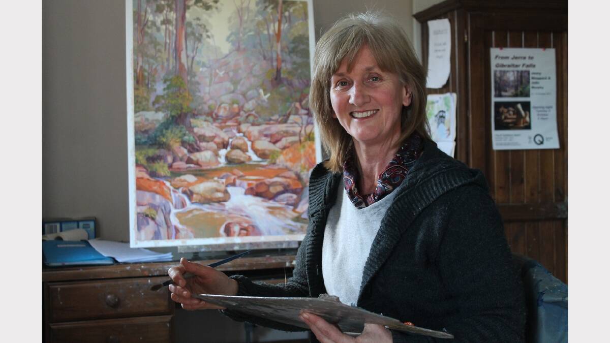 Jerrabomberra artist Jenny Sheppard constantly looks to the local rural landscapes for inspiration.  