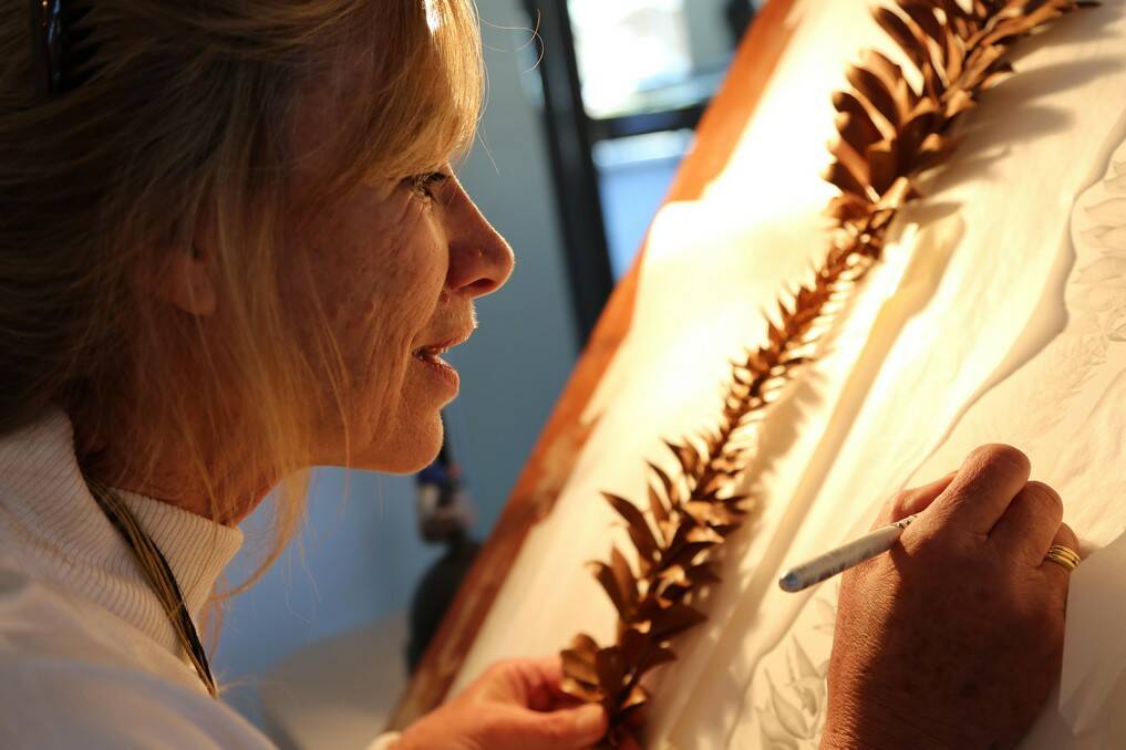 Burra botanical artist Sharon Field's first solo exhibition "A Mirror on Memory" was an artistic and commercial success in October. More than 20 pieces sold on opening night.