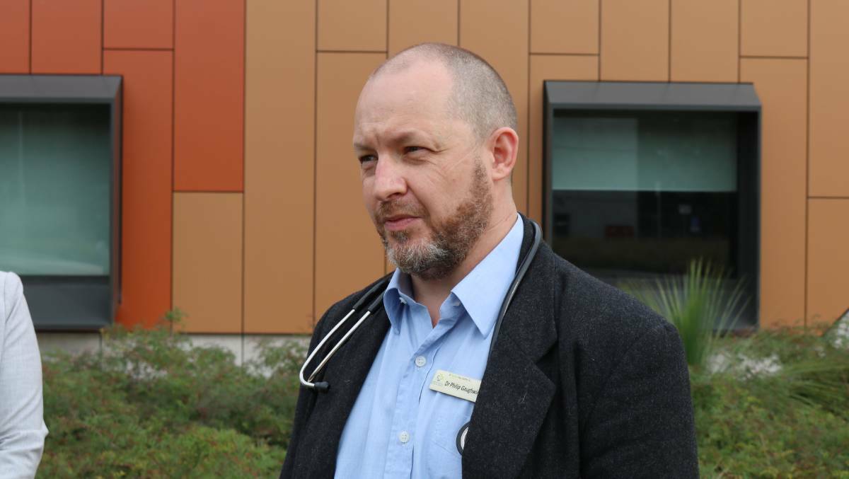 University of Canberra specialist in rehabilitation medicine Dr Philip Gaughwin. Picture by Lucy Bladen
