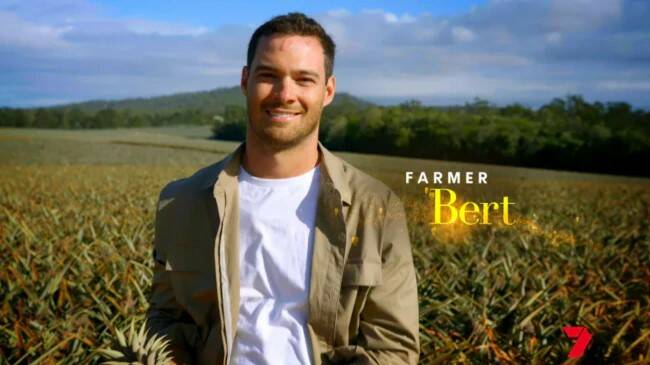 Farmer Bert says he can offer the best of both worlds. Picture via Channel 7