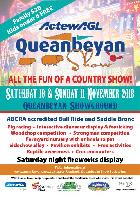 Cowboy up for this weekends Queanbeyan Show!