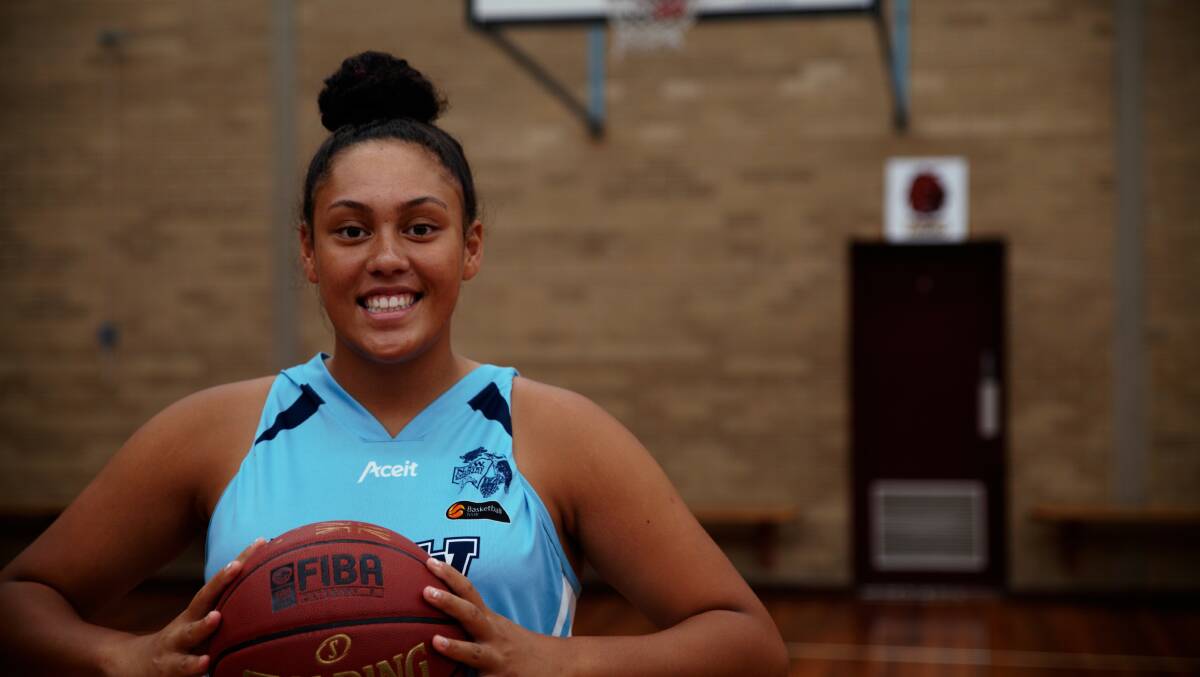ZALI ANDREWS: Queanbeyan's young star is ready to take on the world. Photo: James Hall.