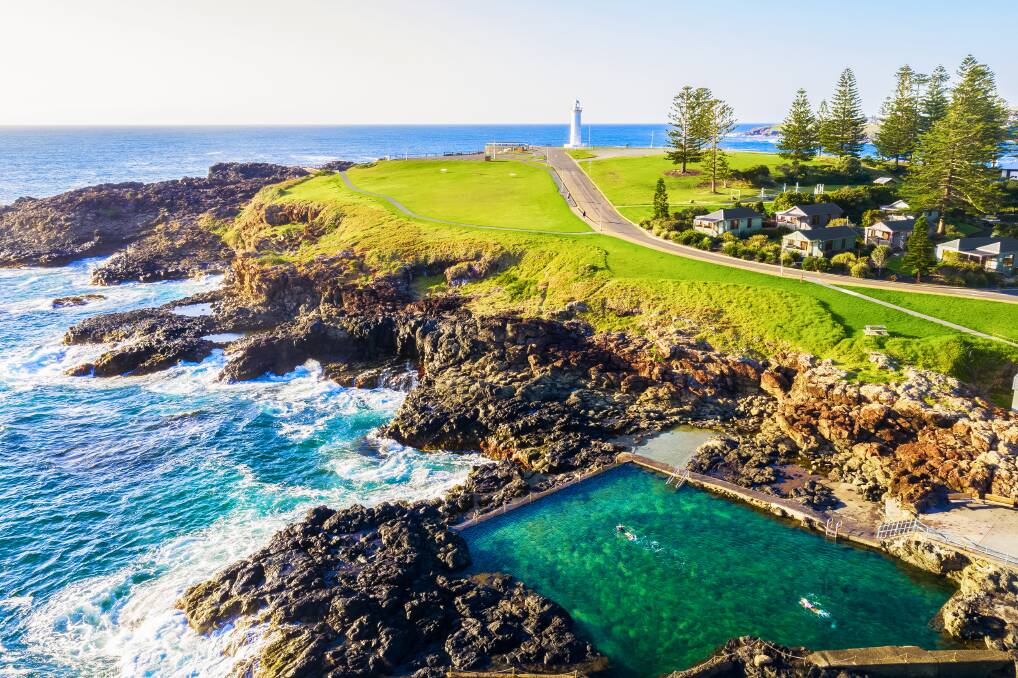 Kiama Lightouse and rock pool. Picture: Supplied