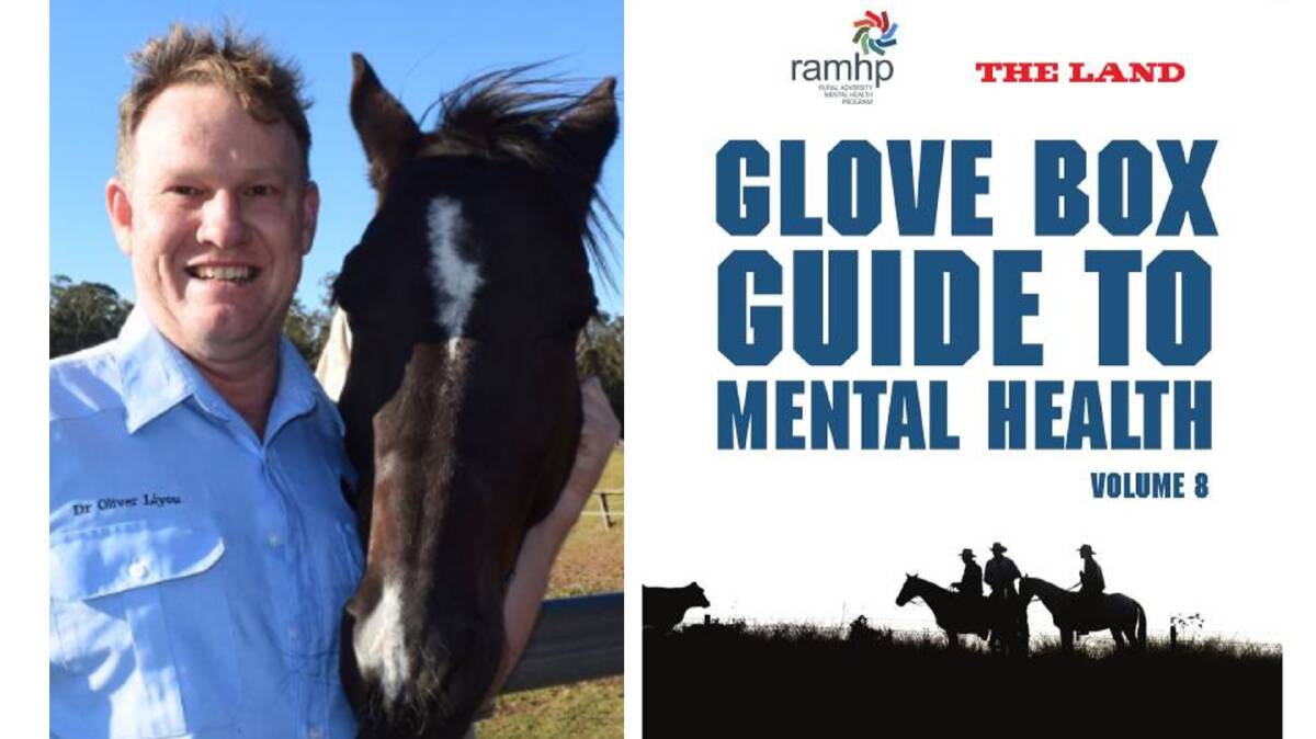 Oliver Liyou is a veterinarian. It comes with pressures. He's shared his story with the Glove Box Guide to Mental Health.