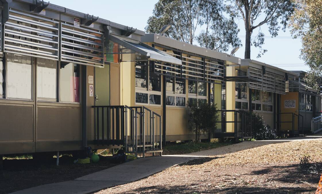 The upgrades would see some demountables replaced with 11 new permanent classrooms. Photo: Rohan Thomson